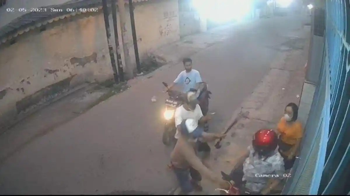 Komplotan Begal di Medan Rebut Motor Pasutri