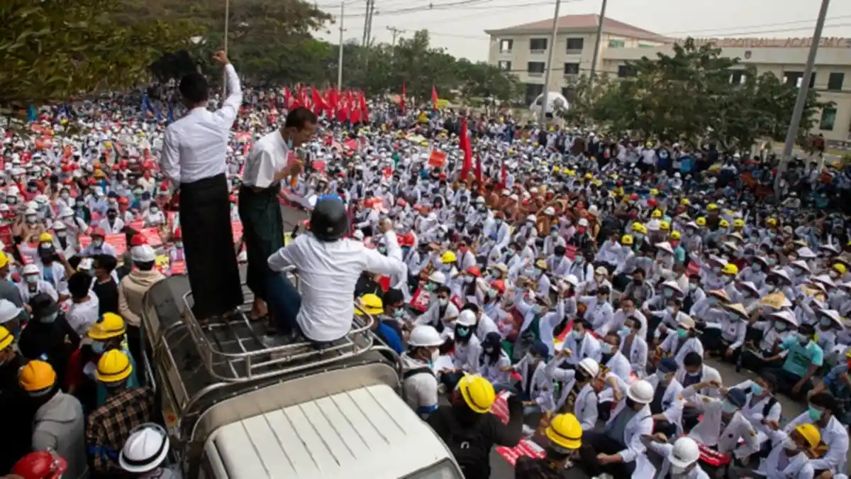 Pertumpahan Darah Terancam Terjadi di Myanmar, Pasukan Perbatasan Dikerahkan ke Perkotaan