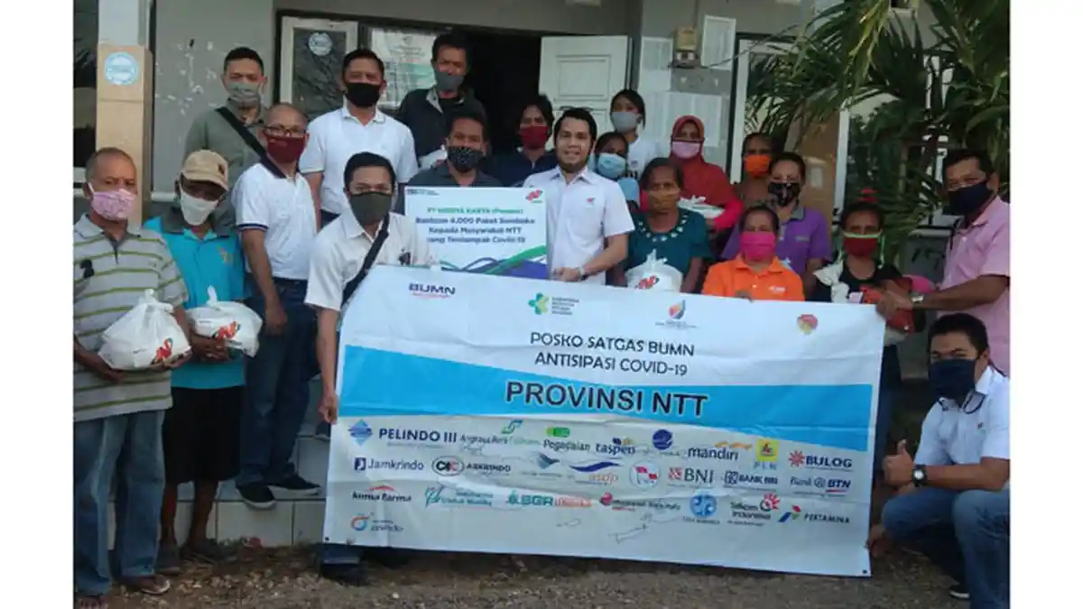 PT Nindya Karya Bantu Masyarakat NTT