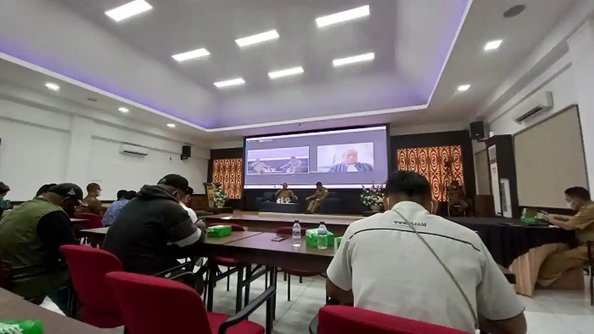 Bahas Komunikasi, Diskominfo Papua Gelar Diskusi dengan Media Massa
