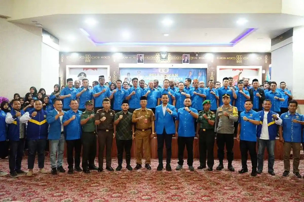 Pj Bupati Ajak KNPI Kolaborasi Bangun Nagan Raya