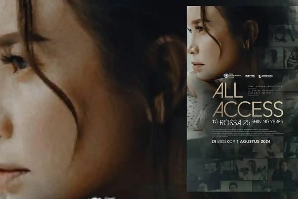 Jadwal Tayang Perdana All Access to Rossa 25 Shining Years di Bioskop Jakarta
