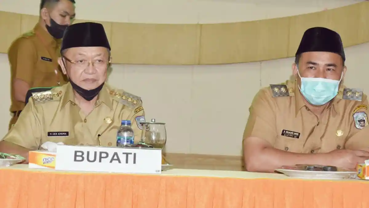 Jelang Masa Jabatan Habis, Bupati dan Wabup Sarolangun Masih Ingin Program Andalannya Dilanjutkan