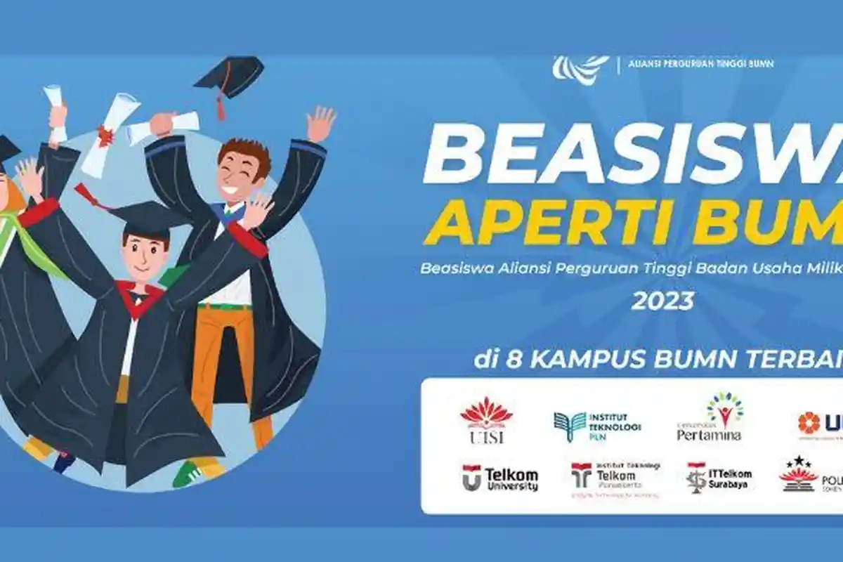 8 Pilihan Kampus di Beasiswa Aperti BUMN 2023 untuk Kuliah S1 Gratis, Ada Telkom University