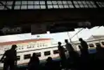 Mudik Lebaran di Stasiun Senen