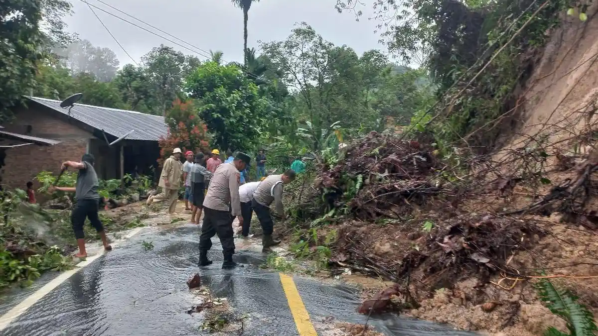 Akibat Cuaca Ekstrem Selama Tiga Hari, 11 Lokasi Alami Longsor di Taput