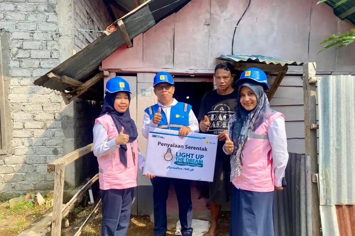 Peran Srikandi PLN UIW MMU Turut Nyalakan Mimpi Pelanggan Prasejahtera melalui Program LUTD