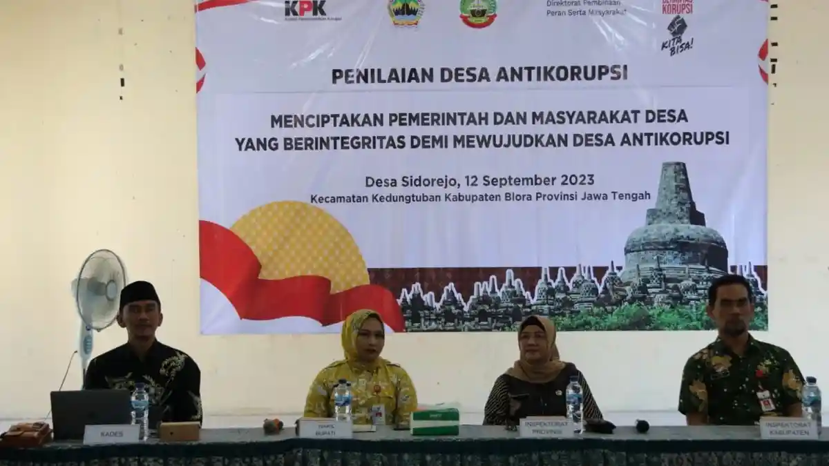 Desa Sidorejo Blora Dinilai Inspektorat Jateng, Masuk Pilot Project 29 Desa Antikorupsi