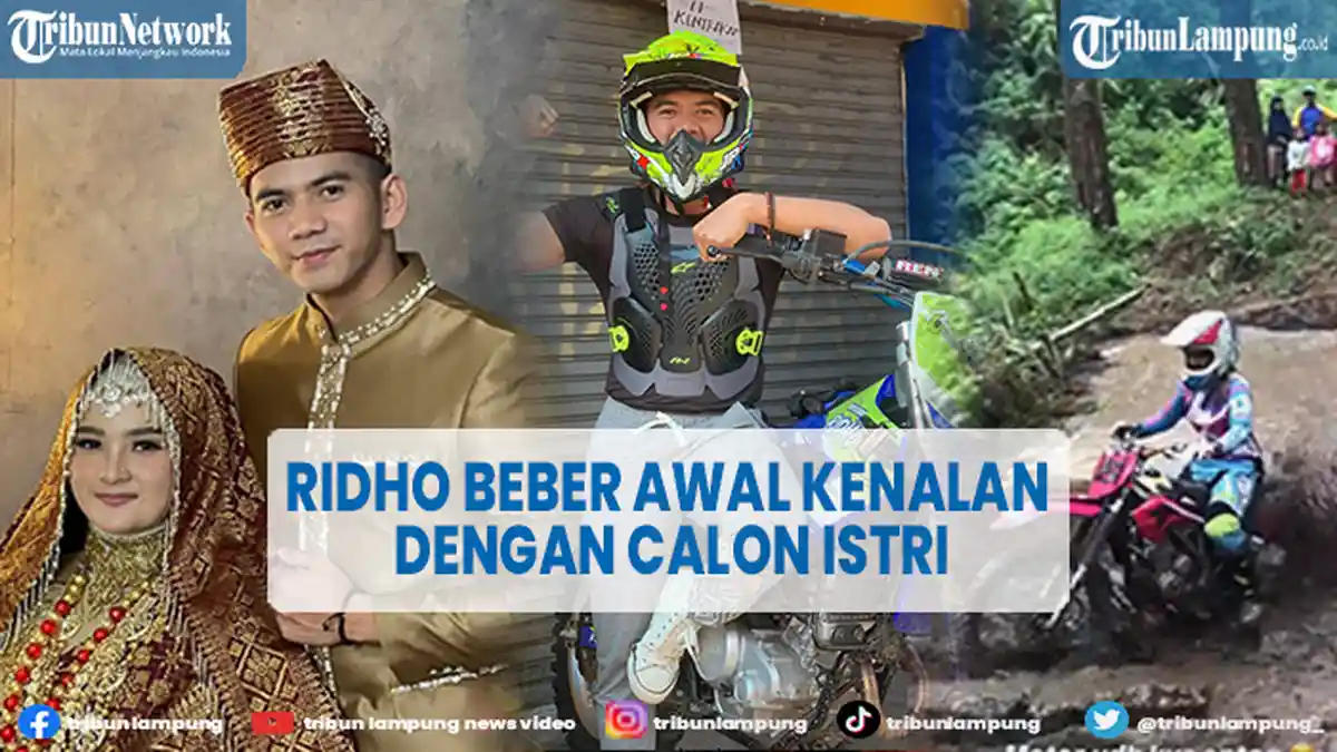 Ridho DA Ungkap Awal Kenal dengan Calon Istri, Ketemu di Hutan Main Motor Trail
