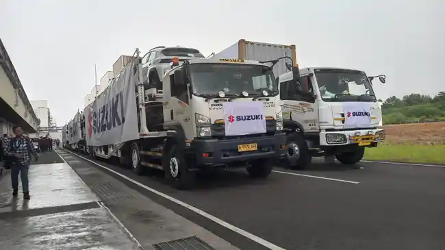 Suzuki Lepas Ekspor SUV Fronx dan Motor Satria ke Pasar ASEAN