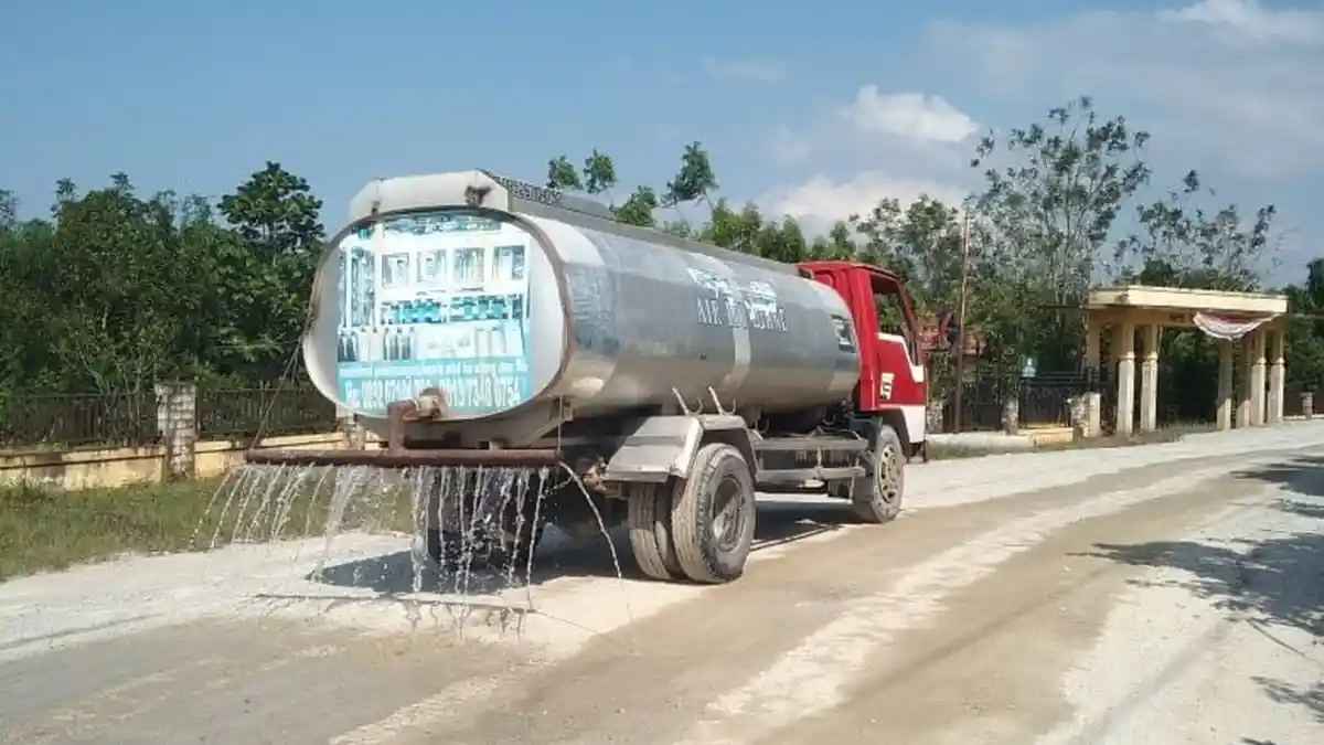 Ini yang Dilakukan PT Vipro Soal Aktifitas Pemangkasan Bukit Nunggal Timbulkan Debu