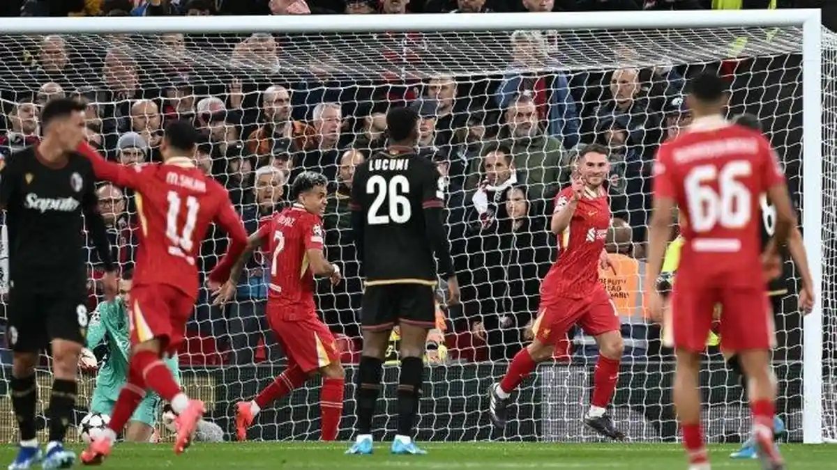 Hasil Liga Champions: Liverpool Sukses Amankan 3 Poin di Anfield Stadium