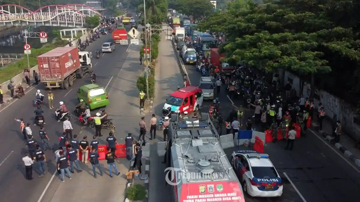 HARI Ini PPKM Darurat di Batam Resmi Berlaku, Berikut Titik Lokasi Penyekatan Jalan