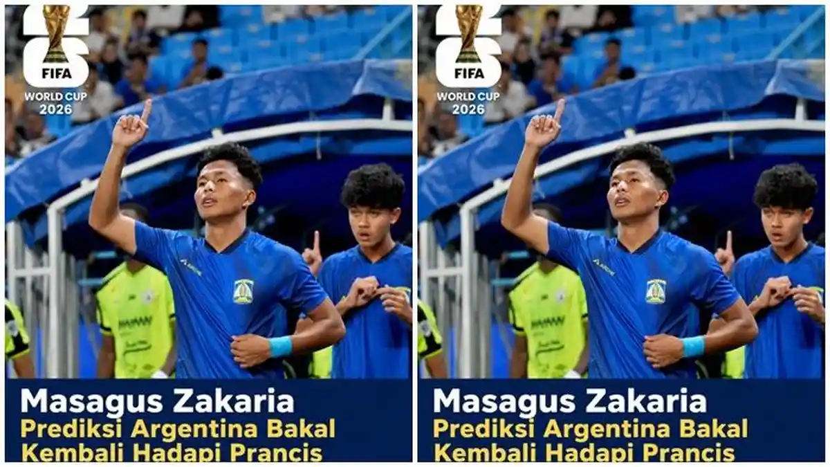 Masagus Zakaria Prediksi Final Piala Dunia 2026 Pertemukan Argentina dan Prancis - Sripoku.com