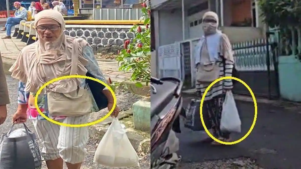 Bukan Uang, Terungkap Isi Sebenarnya Plastik Putih Rosmini, Emak-emak Pengemis Viral Tukang Ngamuk