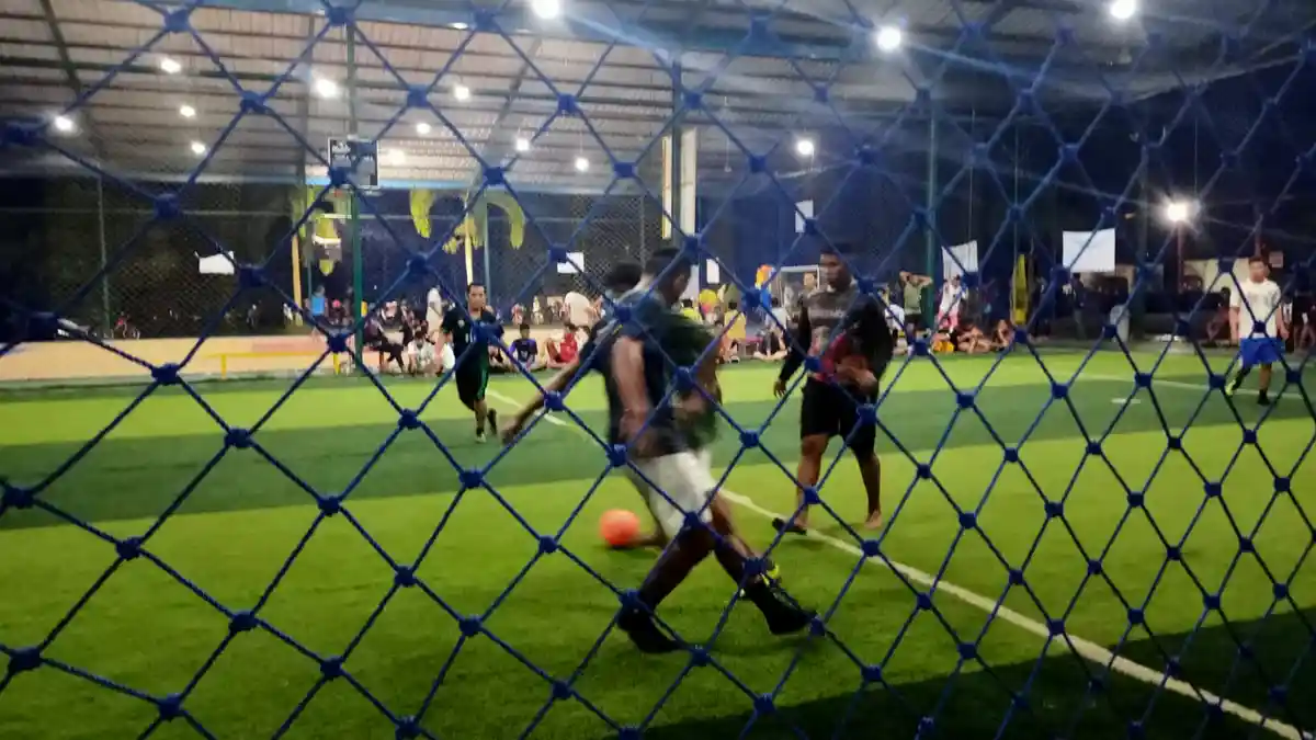 Lapangan Futsal di Ambon Perketat Protokol Kesehatan, Pengunjung; Tolong Jangan Ditutup Lagi
