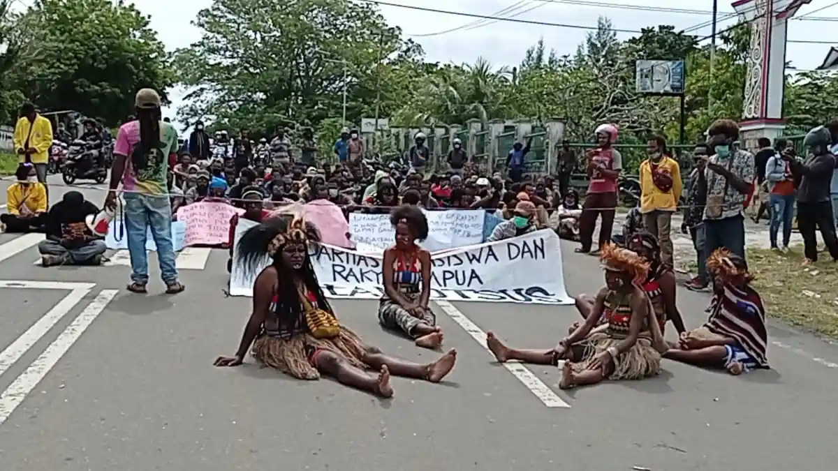 Aksi Demo Tolak Otsus di Manokwari Tak Kantongi Izin
