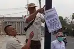 5 Titik Tiang Serat Optik Tak Berizin Dapat Peringatan dari Dinas PUPR dan Satpol PP Tulungagung