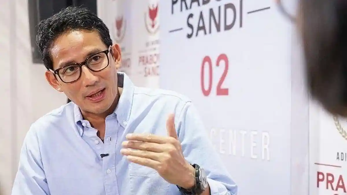 Mantan Calon Wakil Presiden 2019, Sandiaga Uno Dikabarkan Menjadi Bos PT PLN