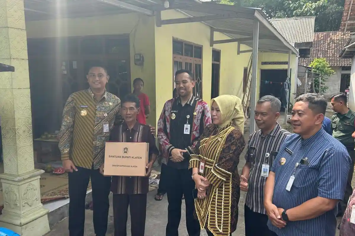 Gerobak Pempek Sahir Terbakar, Bupati Klaten Turun Tangan Setelah Dapat Laporan dari Warganet