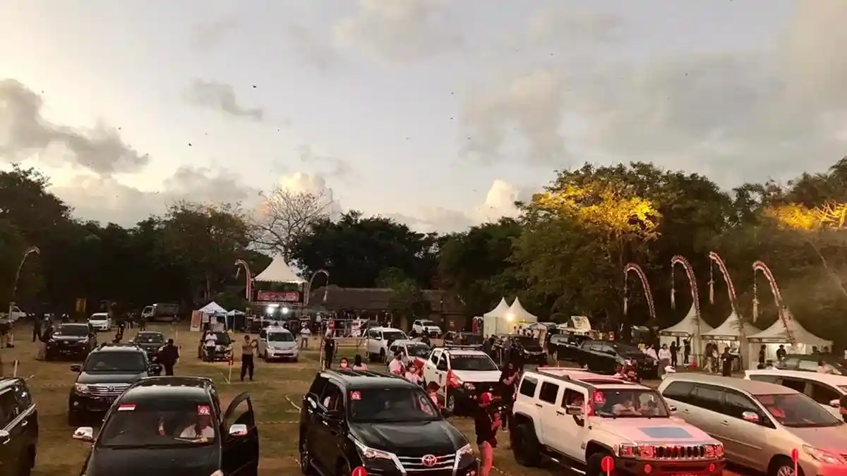 Pekerja Event Gelar Simulasi Protokol Kesehatan Konser Outdoor