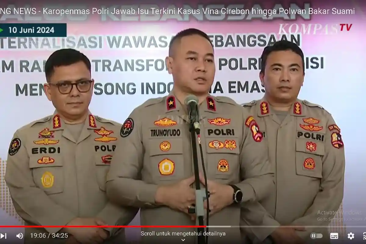 Polisi Akui Kantongi Saksi-saksi yang Dapat Sangkakan dan Ringankan Tersangka Kasus Vina Cirebon