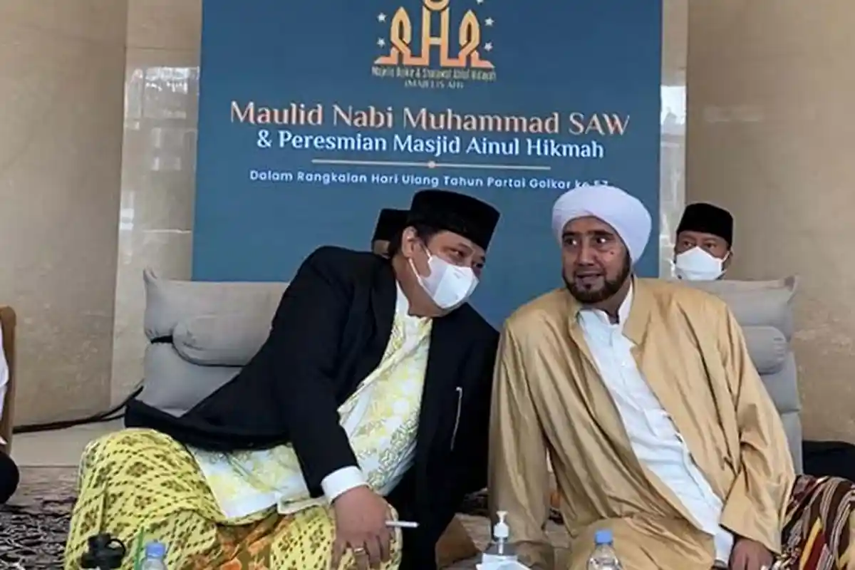 Golkar Gelar Shalawat dan Maulid Nabi, Airlangga Harap Doa Ulama Dalam Hadapi Pemilu 2024