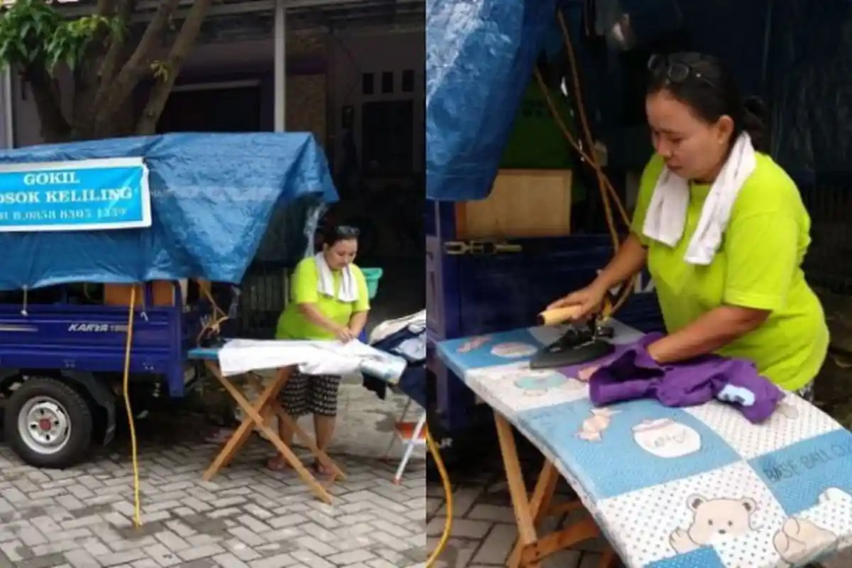 Jasa 'Gosok Baju Keliling' Laris Manis Jelang Lebaran, 5 Fakta Ini Bakal Bikin Kamu Tertarik Mencoba