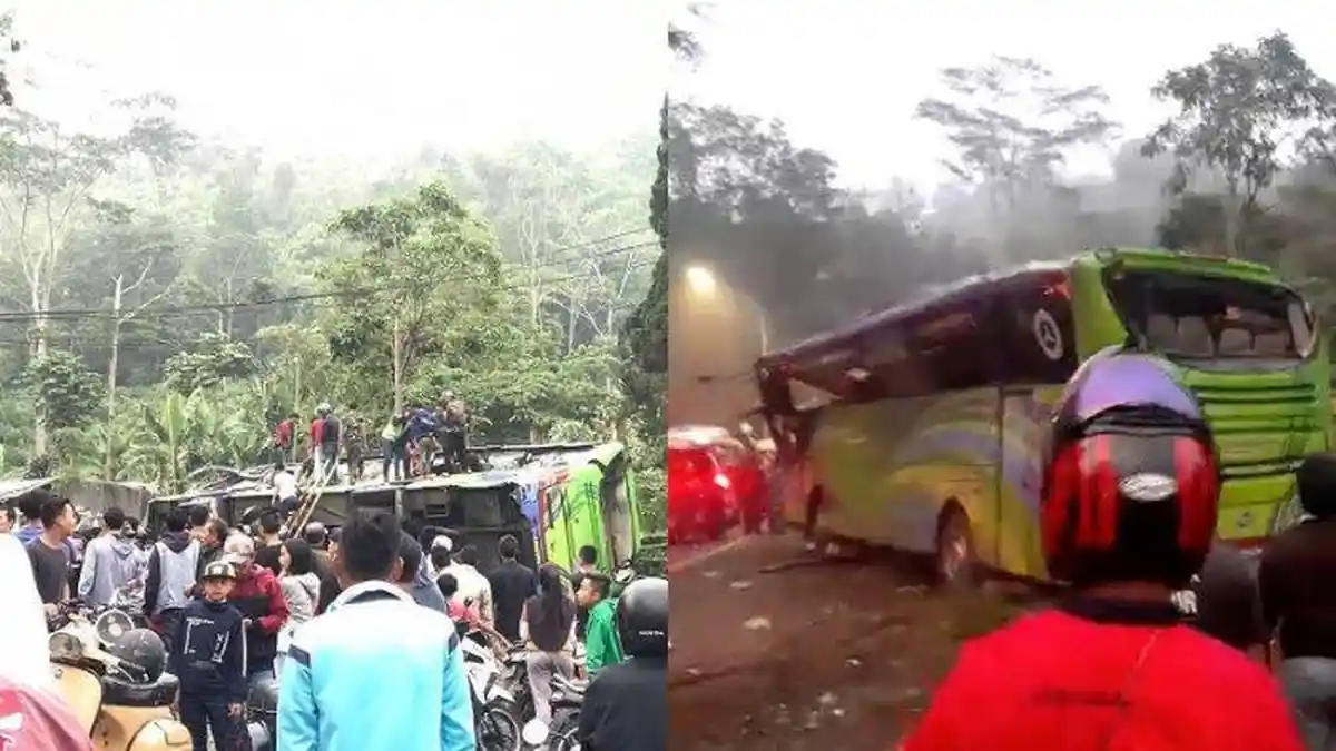 Daftar Lengkap Nama Para Korban Kecelakaan Maut Bus Pariwisata di Subang, 8 Tewas, 10 LB dan 20 LR