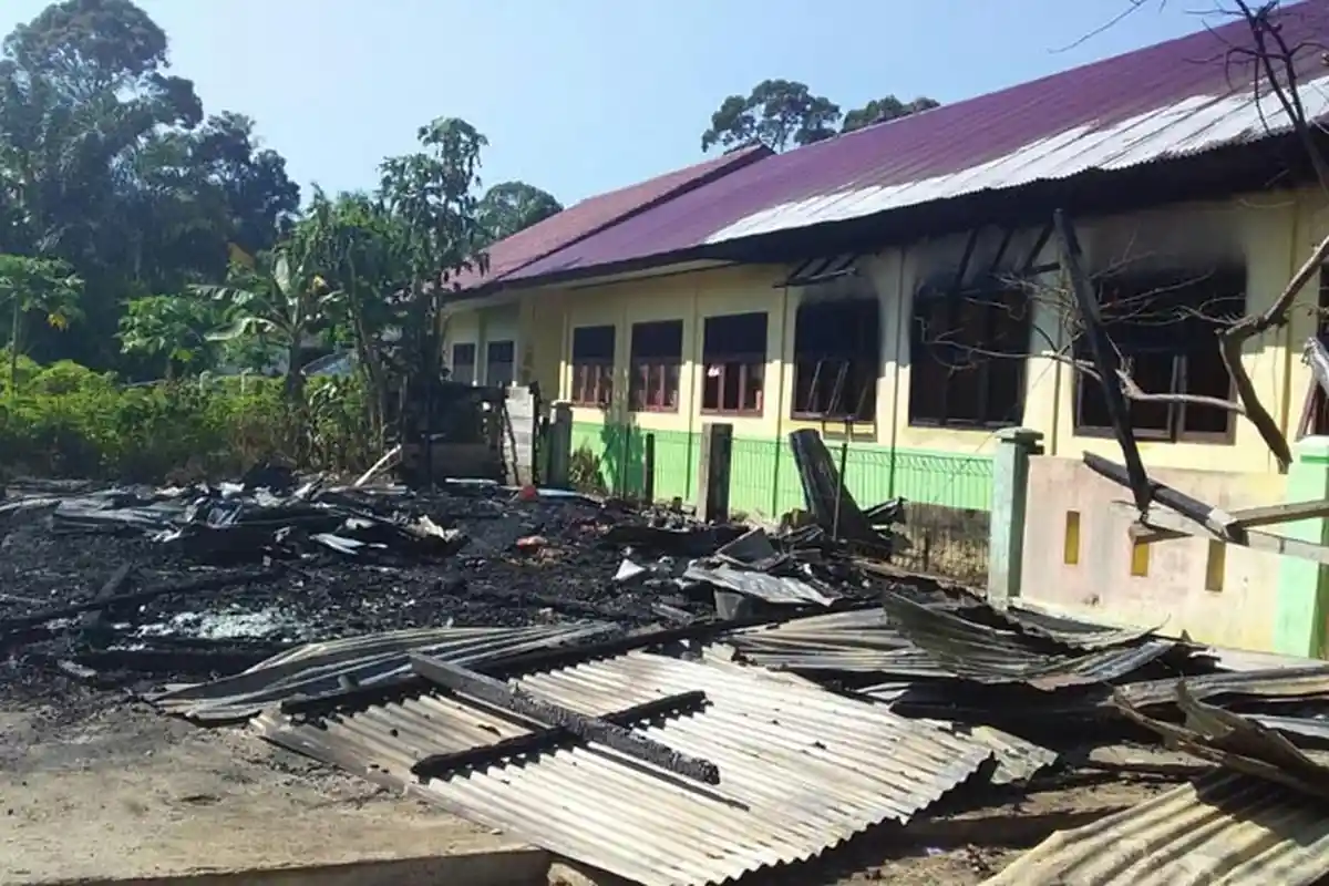 Kebakaran di Aceh Singkil, Satu Rumah Warga Mandumpang Rata dengan Tanah