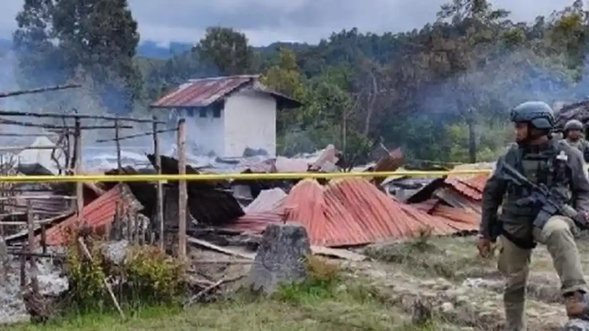 SMK Negeri Oksibil Dibakar KKB Papua, Siswa Trauma Tapi Tetap Masuk ...