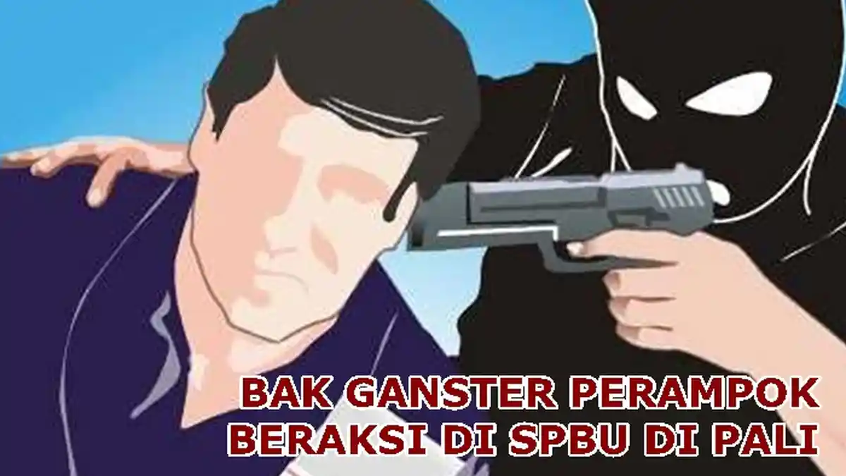Mencekam, Bak Gangster 4 Perampok PALI Sumsel Beraksi, Sandera dan Tembak Seorang Petugas SPBU