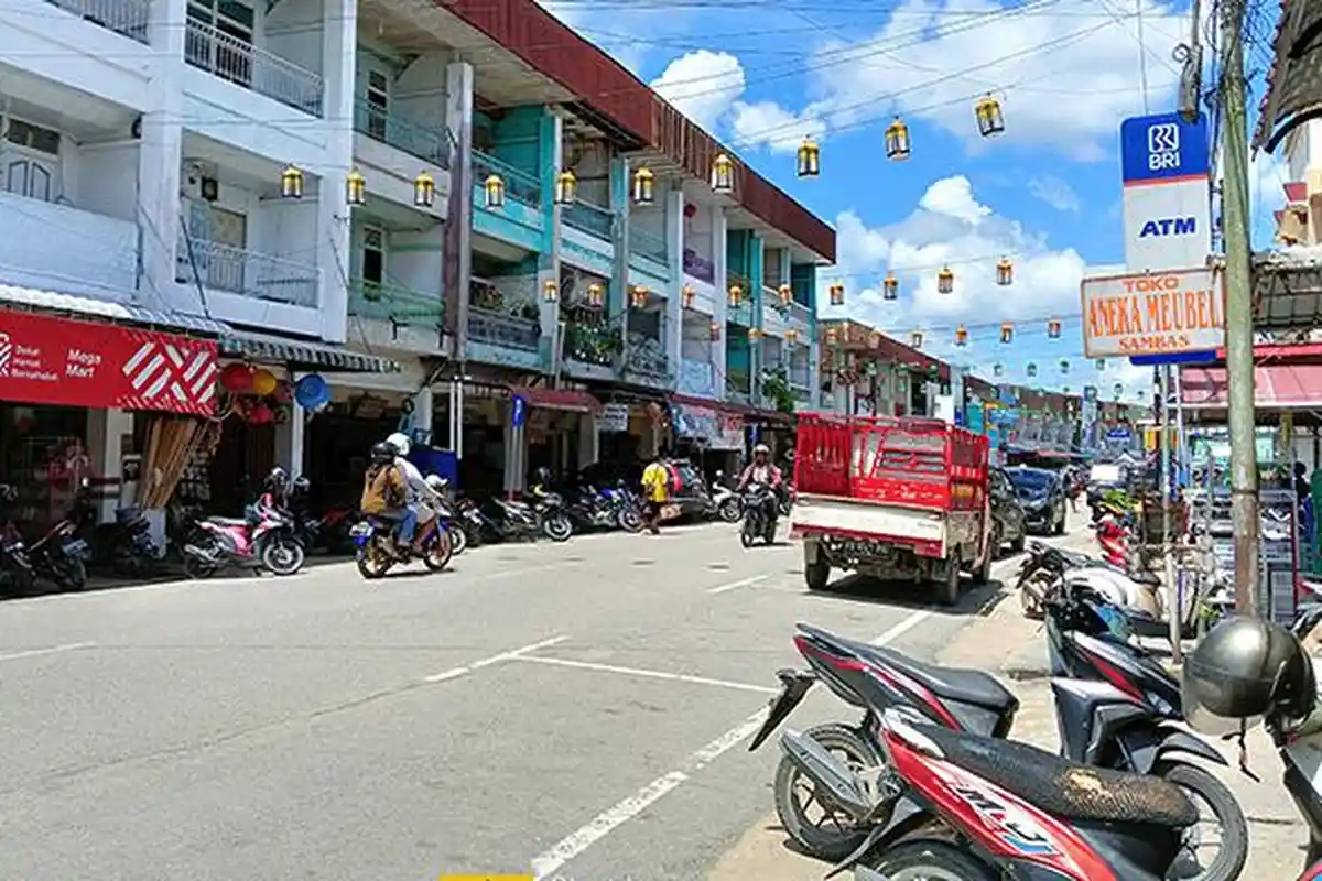 Usai Libur Lebaran, Aktivitas di Pasar Sambas Mulai Normal