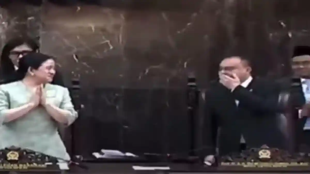 Mikrofon DPR Bocor Usai Pidato Prabowo, Dasco Diduga Ucap 'Asal Jangan sampai Teriak Hidup Jokowi'
