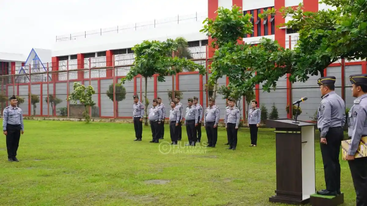 Peringati Hari Kesaktian Pancasila 2024, Lapas Narkotika Langkat Tekankan Nilai Persatuan