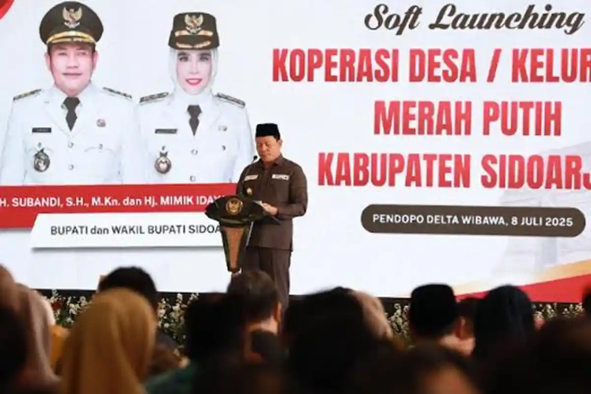 Tidak Sekadar Dibentuk, 346 Koperasi Merah Putih di Sidoarjo Bisa Membangun Kemandirian Ekonomi Desa