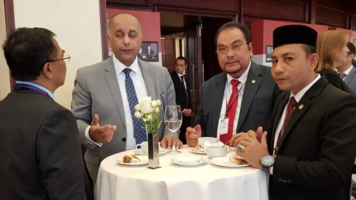 Haji Uma dan Cerita Kopi Aceh di Ulang Tahun Parlemen Azerbaijan