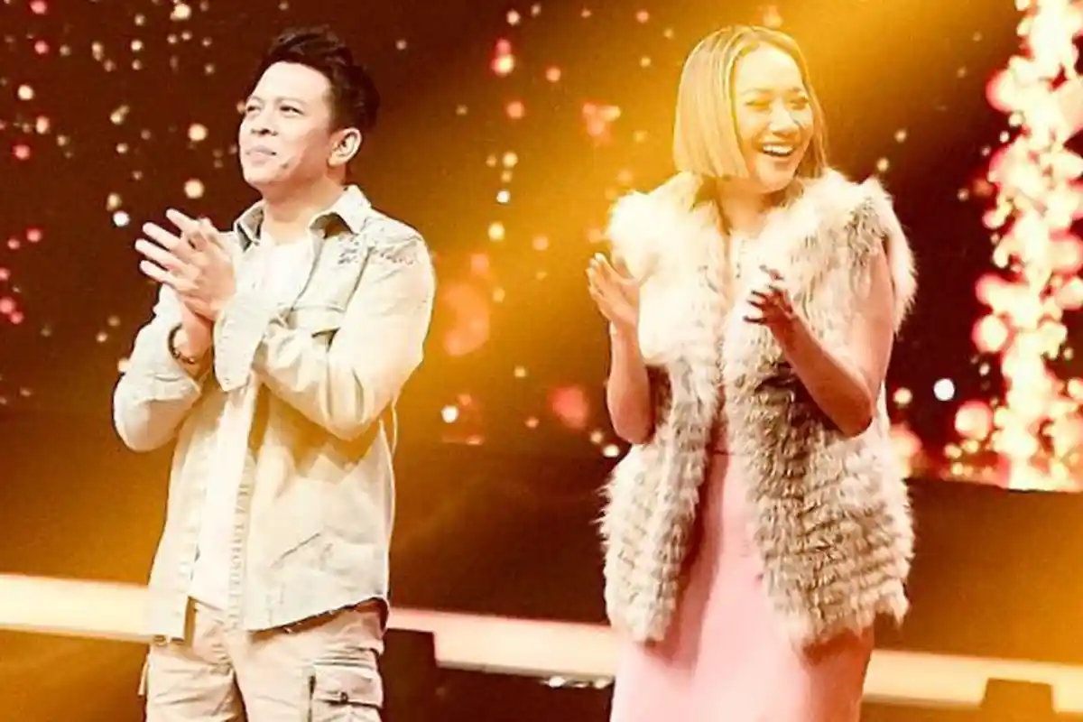 Kompak Pakai Baju Pink saat Hari Valentine, Bisikan BCL untuk Ariel NOAH di X Factor Jadi Sorotan