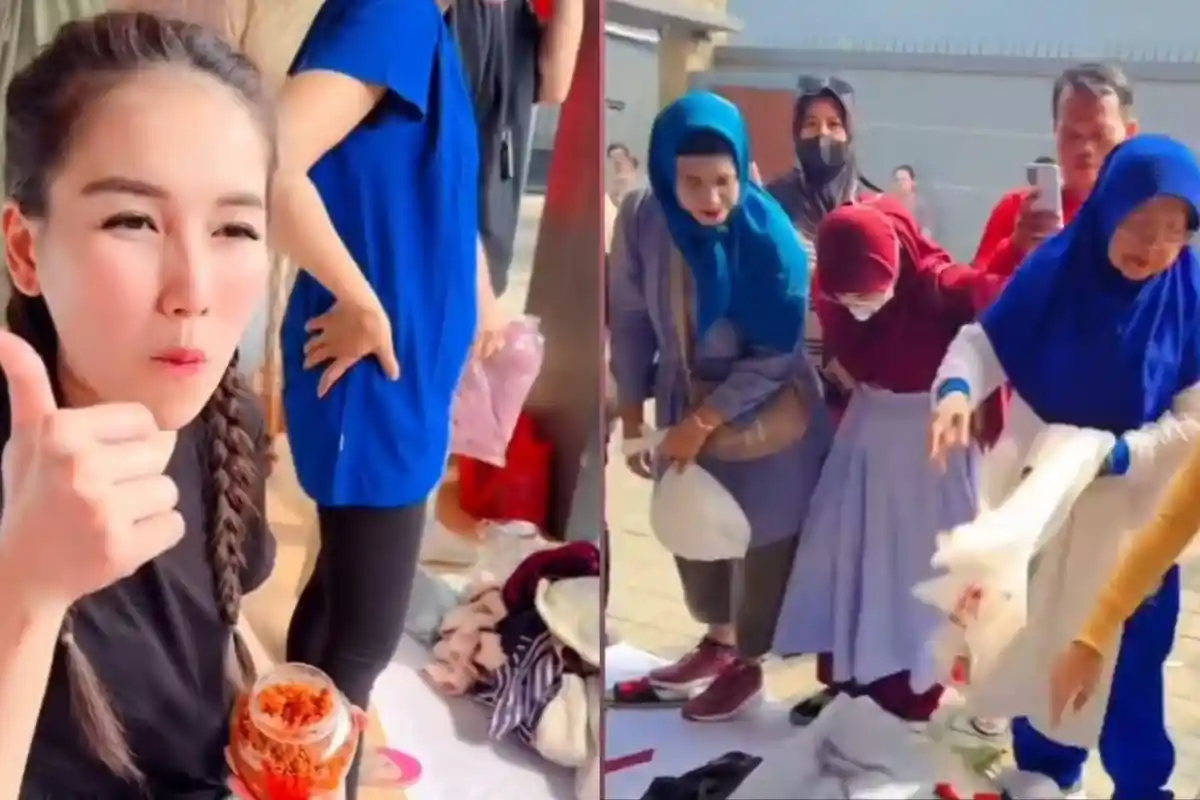Lemari Tak Muat, Ayu Ting Ting Gelar Bazar di Depan Rumah, Baju Mahal Dibanderol Rp10 Ribu, ‘Amal’
