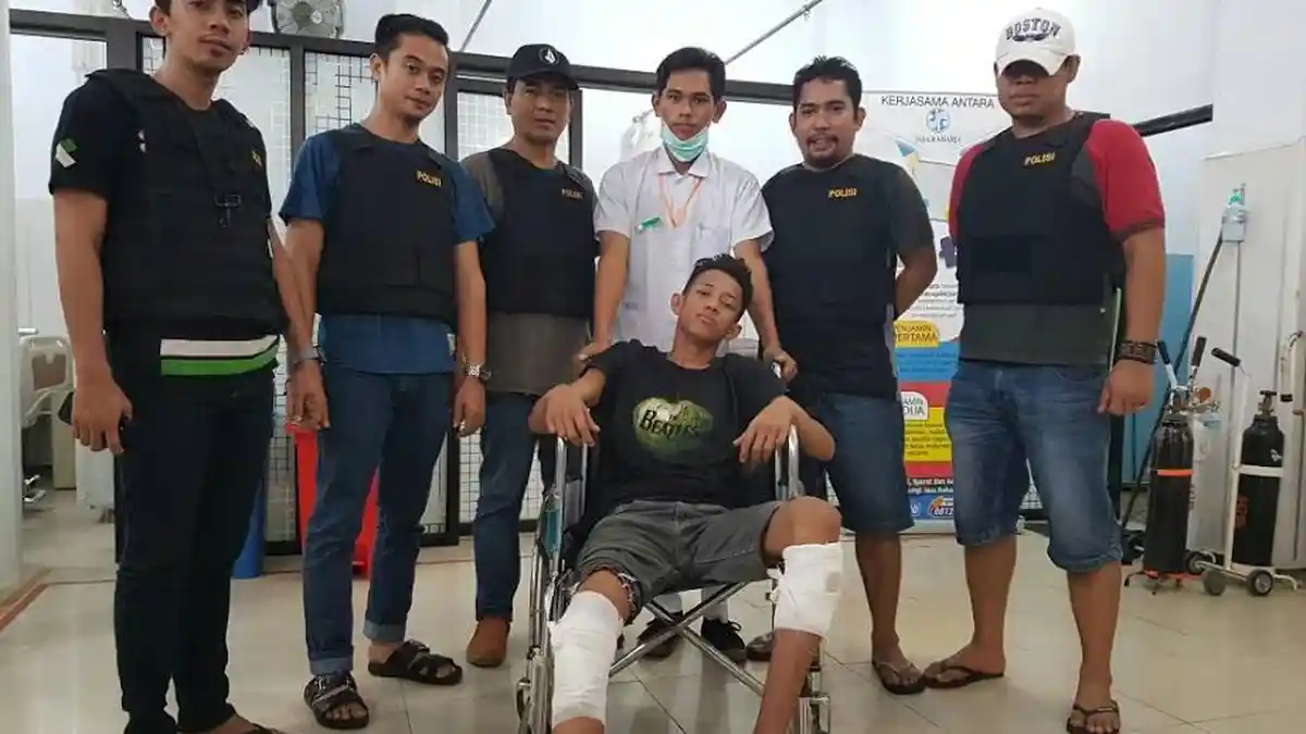 Ditangkap di Ratulangi, Si Begal Tamsir Ditembak di Galesong Utara