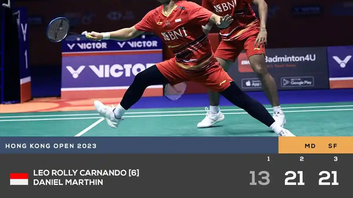 Leo Carnando/Daniel Marthin Menang, Ganda Putra Hongkong Open 2023 Bisa Sajikan All Indonesian Final