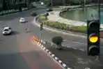 Jalan Protokol Lengang Pada Hari Idul Fitri