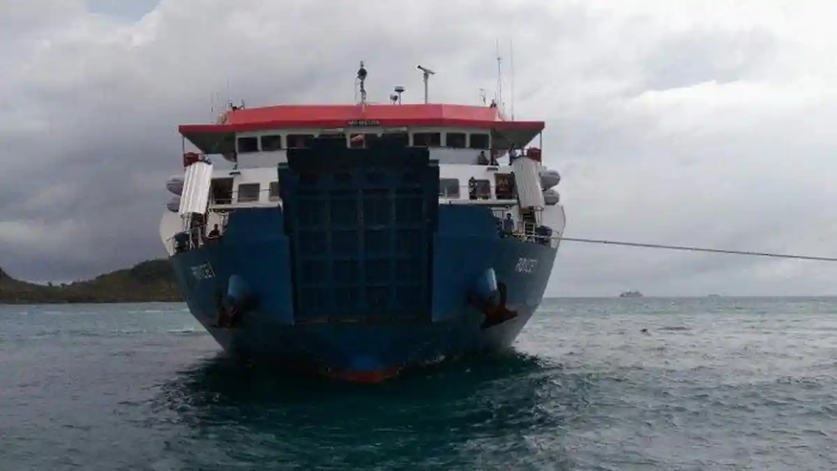 Gara-gara Arus Laut, Kapal Royce 1 Susah Sandar di Pelabuhan Bakauheni