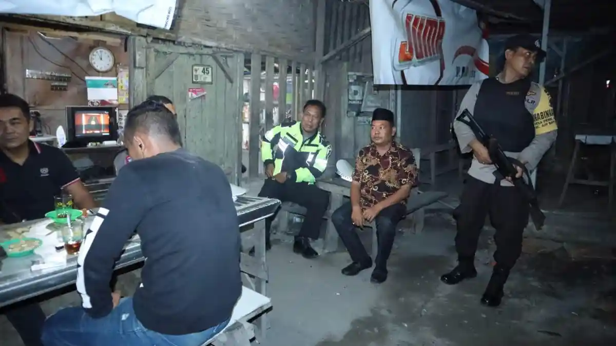 Jaga Sinegritas TNI POLRI dan Pemkab, Polres Asahan Patroli Skala Besar