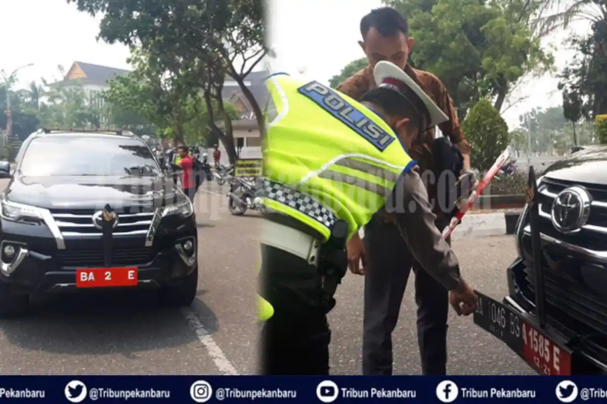 Mobil Dinas Diduga Milik Anggota DPRD di Sumbar Terjaring Razia, Ternyata Ini yang Terjadi