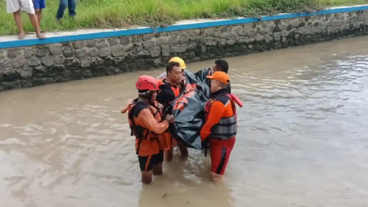 Diduga Ceburkan Diri ke Sungai Glagahan, Warga Bantul Ditemukan Meninggal Dunia