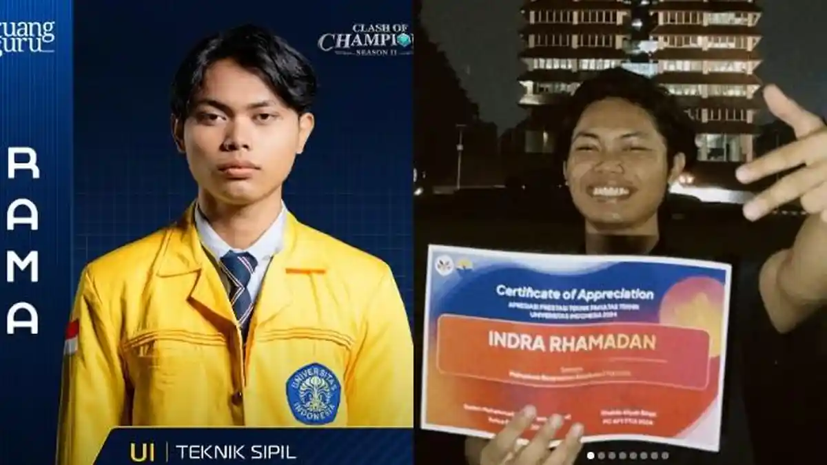 Sosok Indra Rhamadan, Mahasiswa UI Asal Beltim Siap Berlaga di COC Ruangguru, Ini Prestasinya