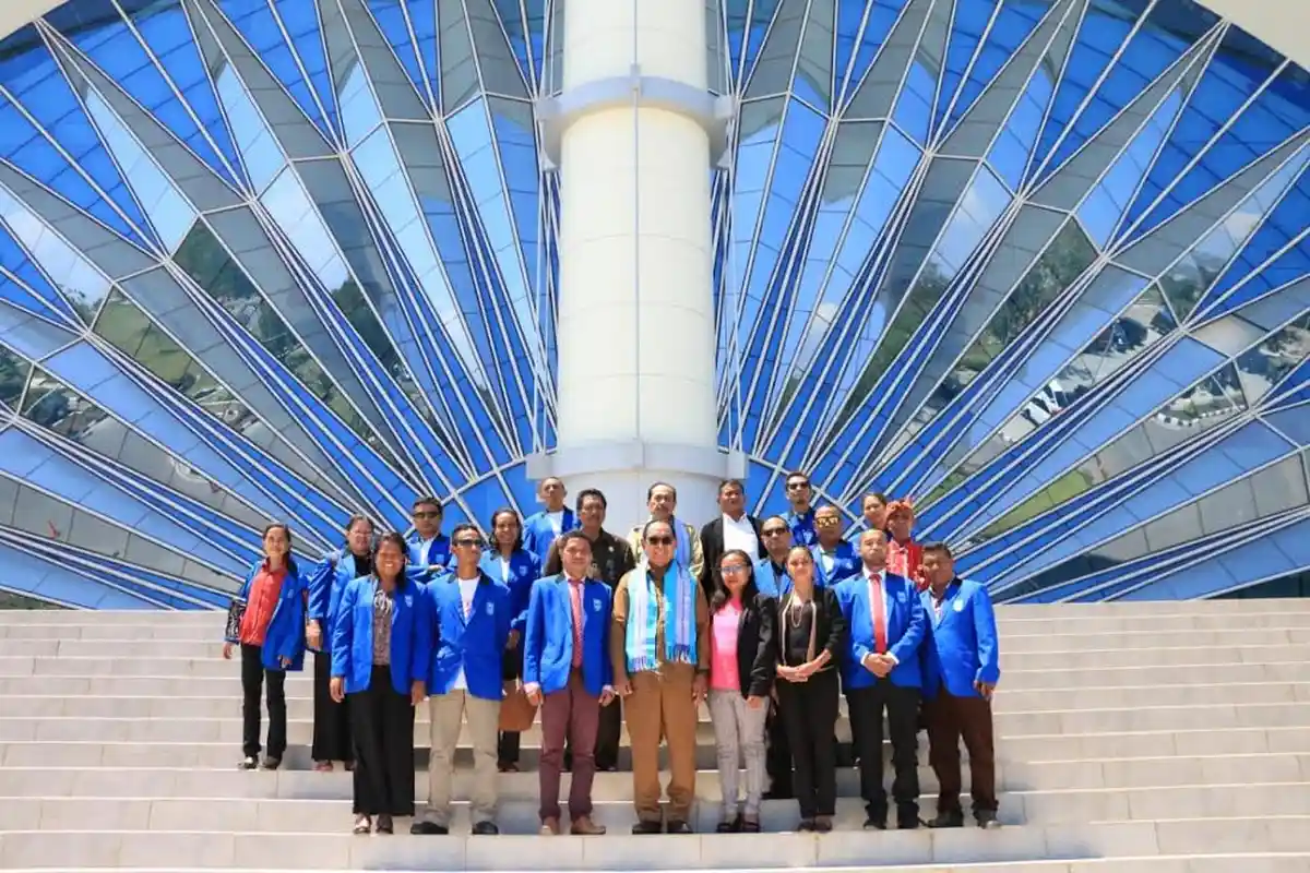 Wagub NTT Terima Kunjungan Mahasiswa Pasca Sarjana DIT