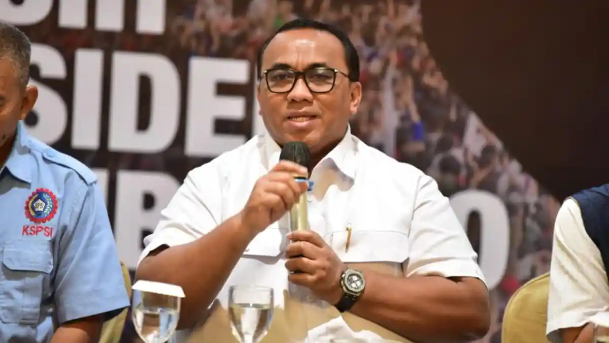 Andi Gani Buka Suara soal Respons Buruh saat Presiden Prabowo Tanya Manfaat MBG