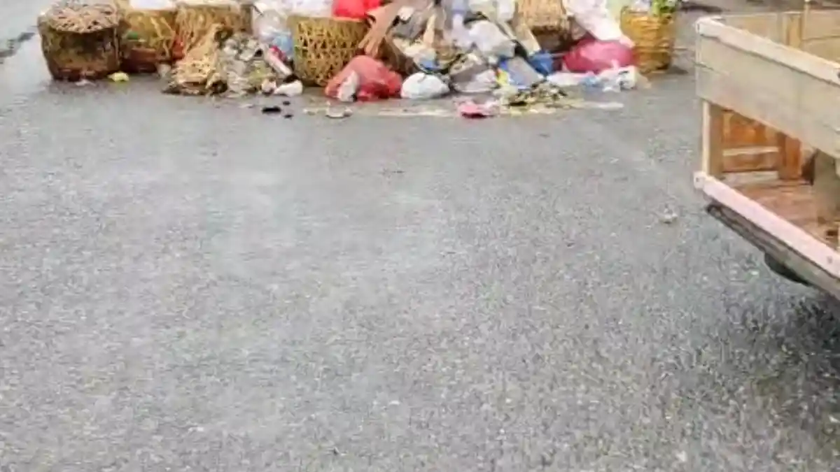 Sampah Mulai Menumpuk di Kota Blangpidie, Sudah Seminggu tak Diangkut